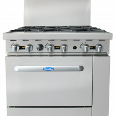 Atosa AGR-6B-LP 6 Burner Propane Gas Range