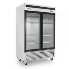 Atosa MCF8703ES Glass 2 Door 54-inch Freezer Merchandiser