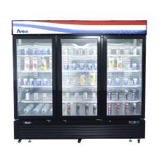 Atosa MCF8728GR Glass Door 82-inch Freezer Merchandiser